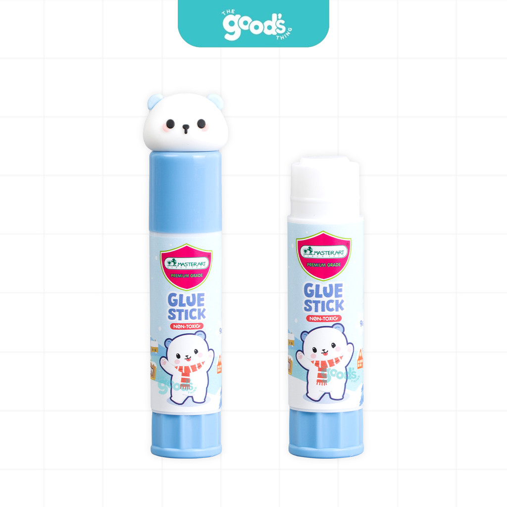 กาวแท่ง Master art รุ่น Beary กาว Glue stick แบรี่ 9g ไร้สารพิษ Non toxic ปลอดภัยสำหรับเด็ก คละลาย (จำนวน1แท่ง) ราคา ถูกที่สุด ดีลบีเคเค แกลเลอรีภาพที่ 5