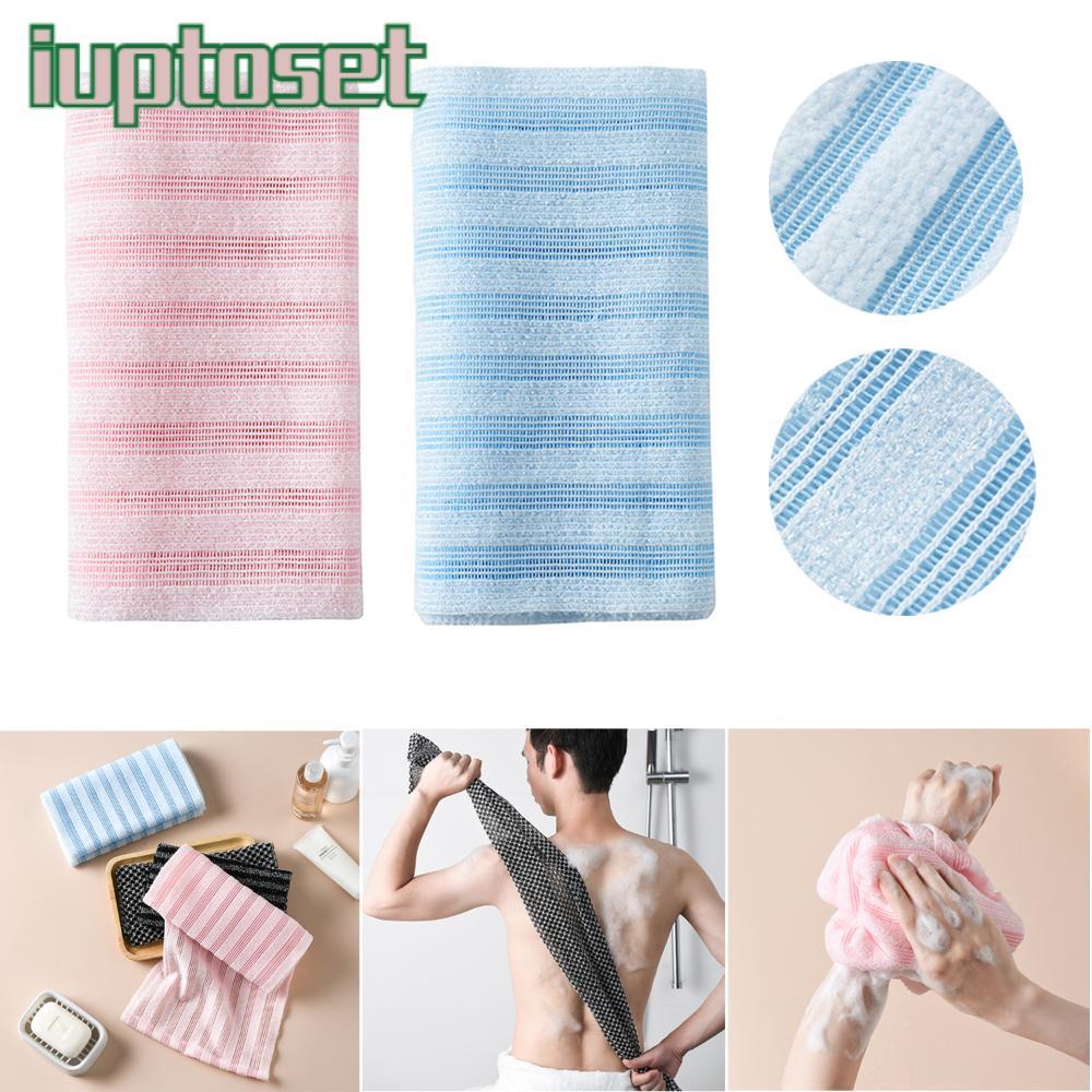 IUPTOSET Back Scrubber ทนทานทําความสะอาดร่างกายนวดฝักบัว Scrubber