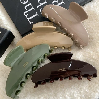กิ๊บหนีบผมสีน้ำตาลช็อกโกแลต ขนาด 10.5 ซม.