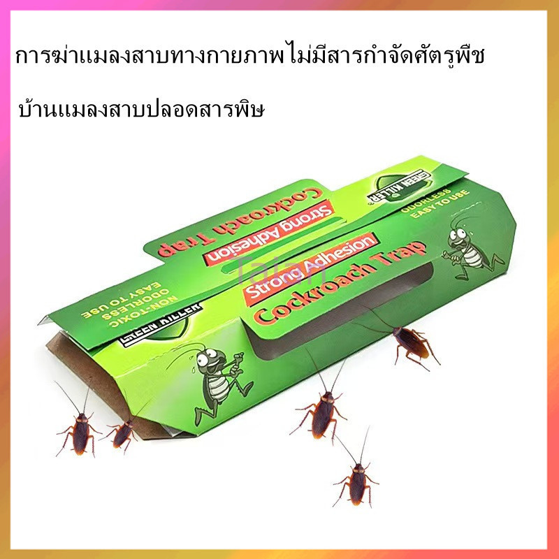 Taian บ้านแมลงสาบ ดักแมลงสาป ดักจิ้งจก พร้อมเหยื่อล่อ 1ชิ้น