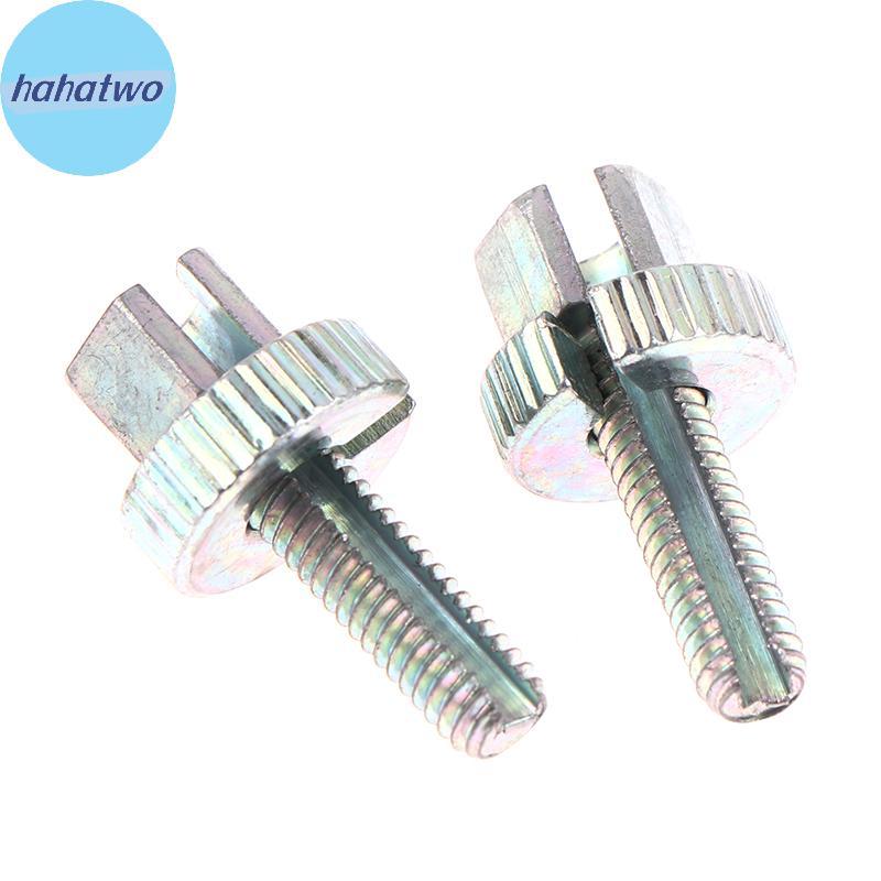 Ha แพ็ค 2 30 * M8 ตัวปรับสายคลัตช์เบรกสกรูหมุนเวียนสําหรับรถจักรยานยนต์จักรยาน TH