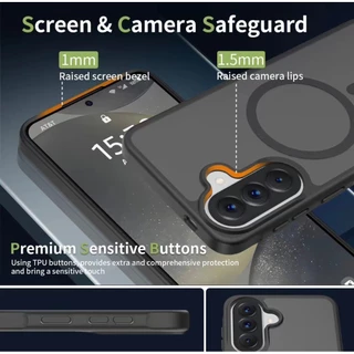 Case For Samsung A27 5G รุ่นใหม่ For A37 A57 A07 A17 A06 A16 A26 A36 A56 เคสบาง ชาร์จได้ ไร้สาย พร้อมส่ง ผิวด้าน 016