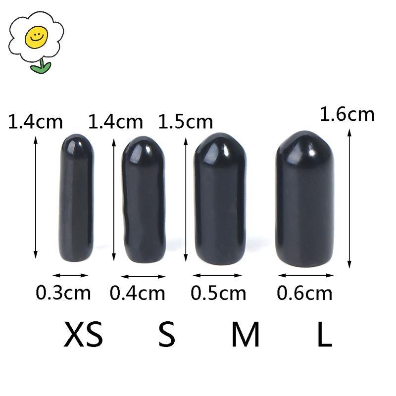 {}maoyting} 200 ชิ้นยางรอบ End Cap สําหรับท่อสกรูด้าย Protector Push-fit Caps Diy อุปกรณ์เสริม {COD}