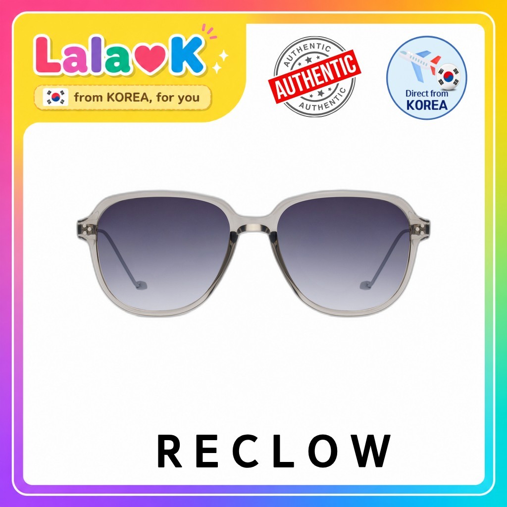 [รับต่ํา] แว่นกันแดด JUWON GREY / แว่นกันแดดเกาหลี / เลนส์สีไล่ระดับ / ของแท้ 100% โดย Lala❤เค
