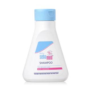 SEBAMED Baby Shampoo 150ml แชมพูสระผมเด็ก สูตรอ่อนโยนพิเศษ เพื่อดูแลเส้นผมและหนังศีรษะที่บอบบางของเด็กและทารก.