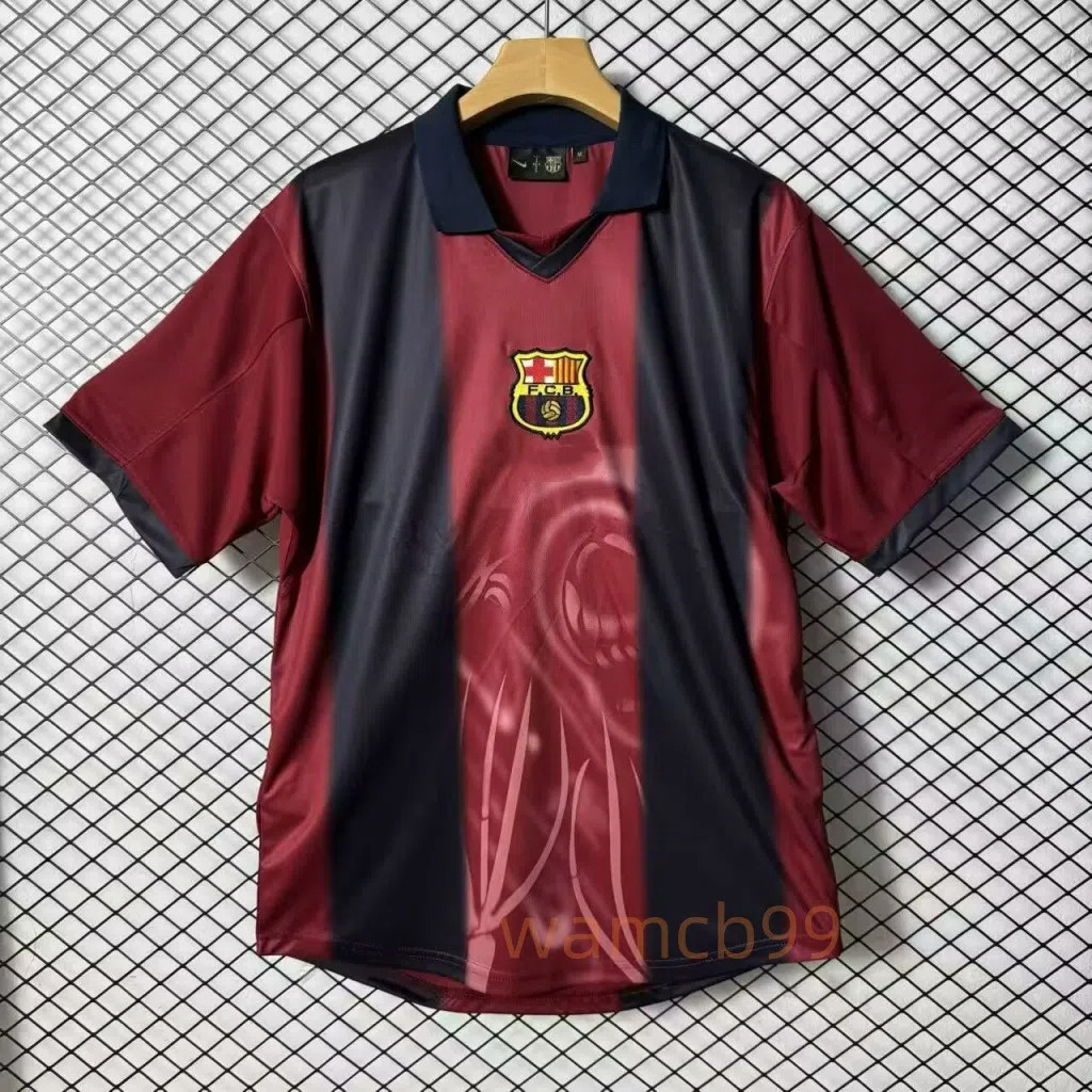 25-26 Travis Scott CactusJack Barcelona Retro Co Branded Jersey เสื้อฟุตบอลแขนสั้น