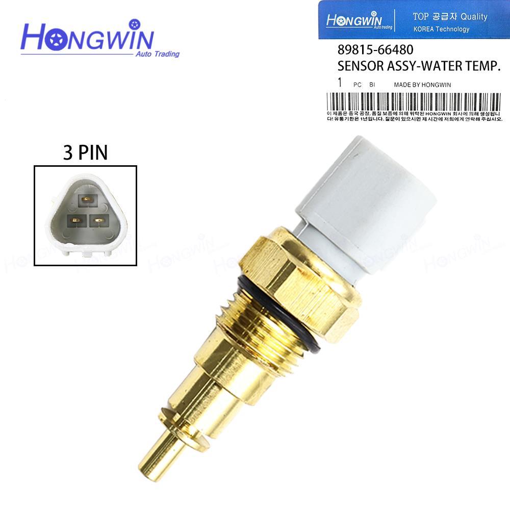 Coolant Water Temperature Sensor 89815-66480 สําหรับ John Deere Excavator Isuzu 4HK1 4JJ1 4LE2 6HK1 