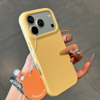 หรูหราหนังเคสโทรศัพท์สําหรับiPhone 17 Pro Max 17 Air 16 Plus 15 14 13 12 11 Pro MaxกันกระแทกSoft TPU Cover Shell