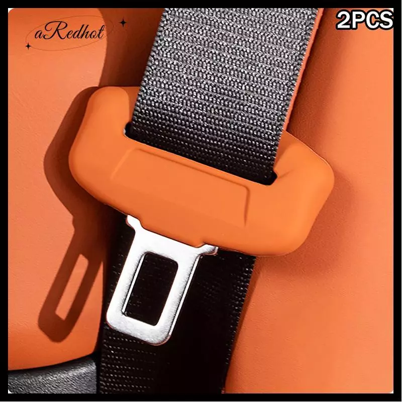 YCG 2 ชิ้นเข็มขัดนิรภัย Bule ฝาครอบ Anti-Scratch ยางรถที่นั่ง Bule Protector คลิปป้องกัน Universal สําหรับ SUV ซีดานใหม่