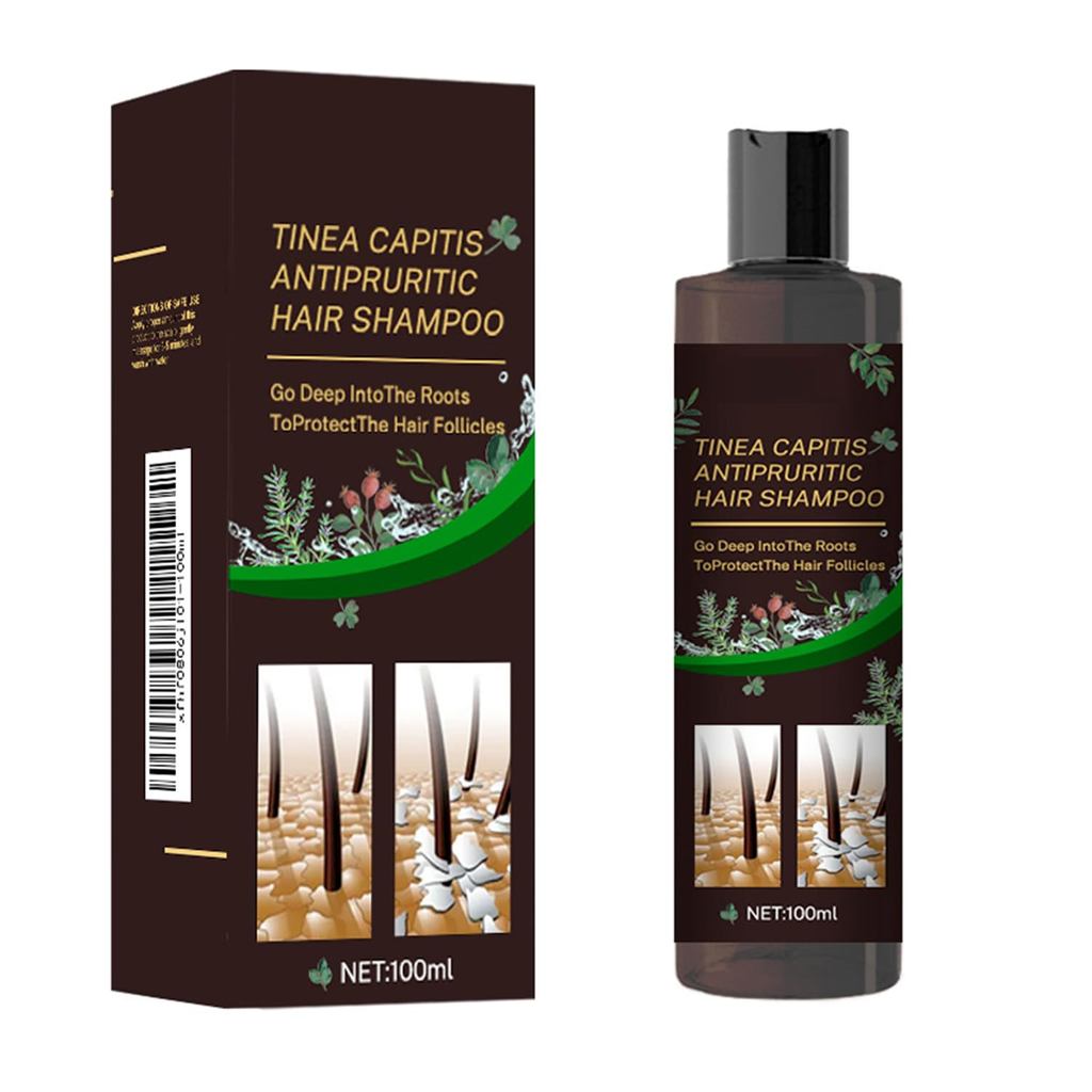 Scalp Flakes Antipruritic Hair Shampoo, Natural Extract Anti-Dandruff Treatment, Scalp Care, 100ml J