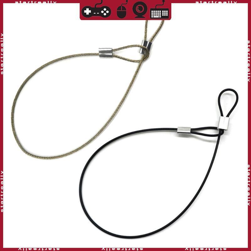 ST สายรัดนิรภัยสแตนเลส Tether Lanyard ข้อมือมือ 30 ซม. สําหรับกล้องใหม่
