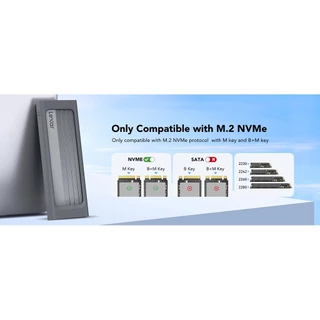 LEXAR LPAE300 M.2 SSD Enclosure Externa (กล่องสำหรับแปลงเอสเอสดี) USB 3.2 Gen 2 : LXR-LPAE300
