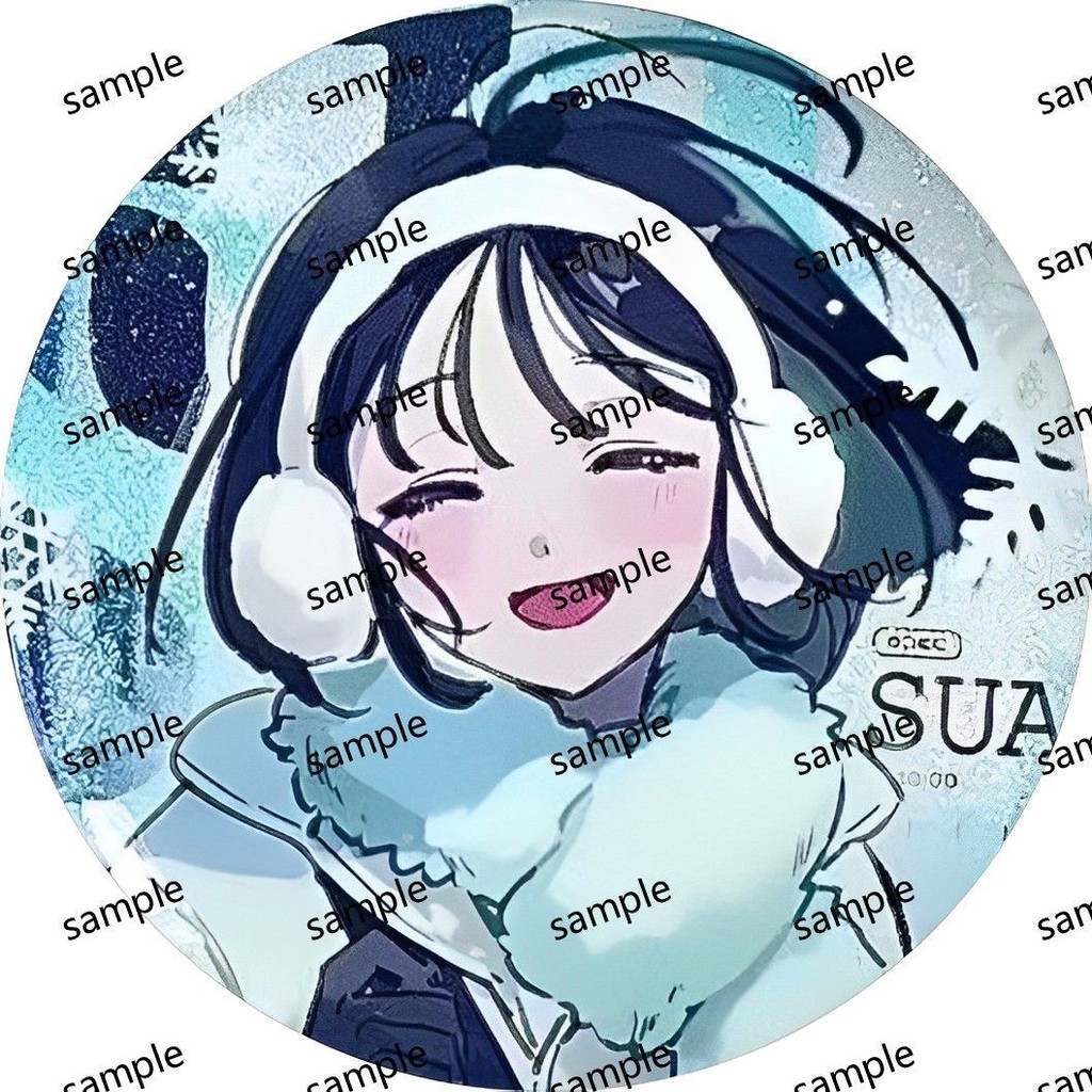 Alien Stage/ALNST Alien Stage Winter mizi sua mizi sua Badge High-value ของสะสมสองมิติ/aaiq