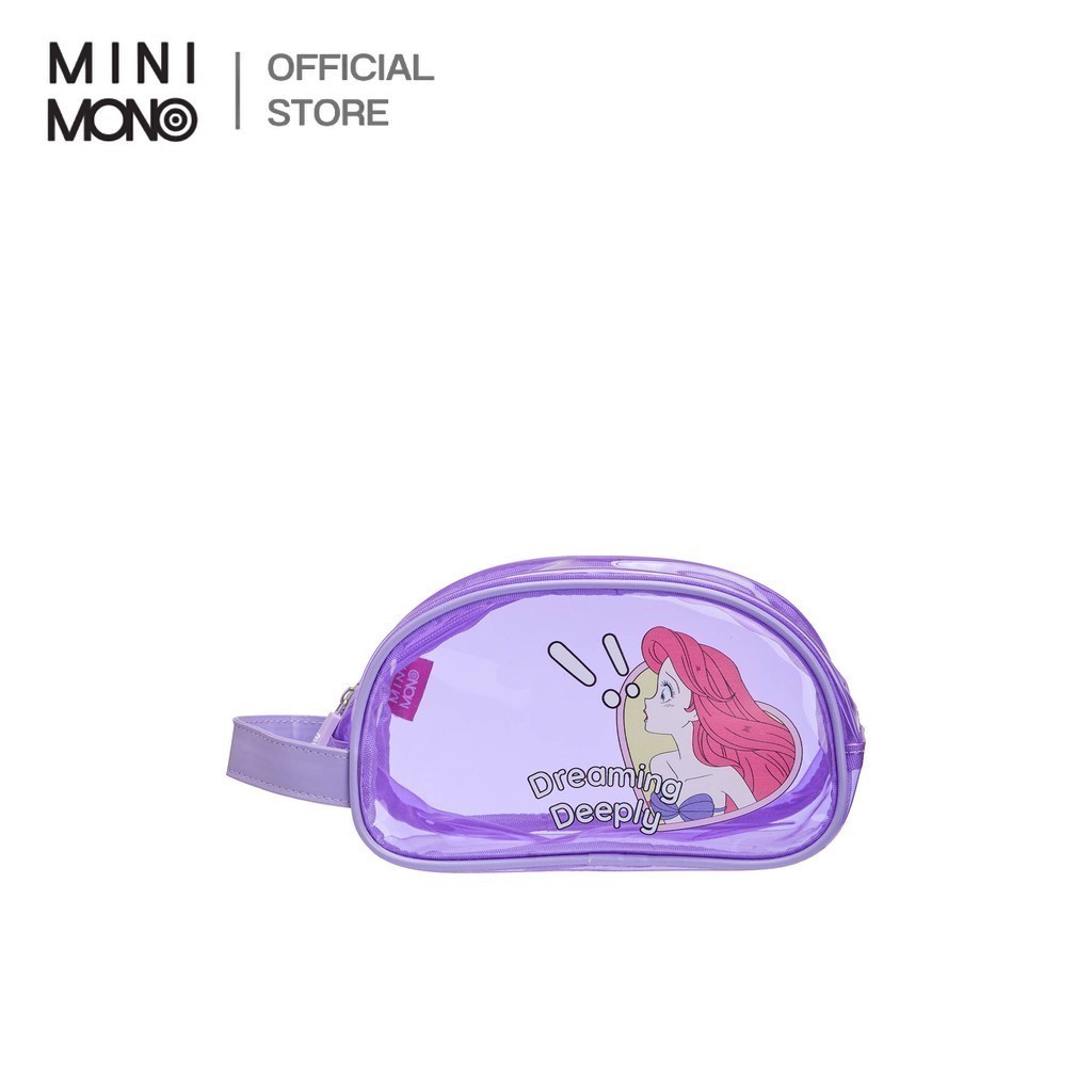 Mini Mono กระเป๋าเครื่องสำอางยูนิเซ็กส์ ลาย Disney Princess