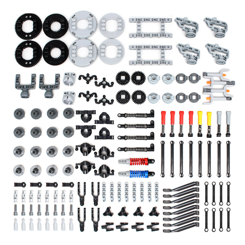 148ชิ้นเทคนิครถระงับกรอบ มอค อุปกรณ์เสริมชุดพวงมาลัยแขนโช้คอัพลิงค์ล้ออาคารบล็อก ﻿