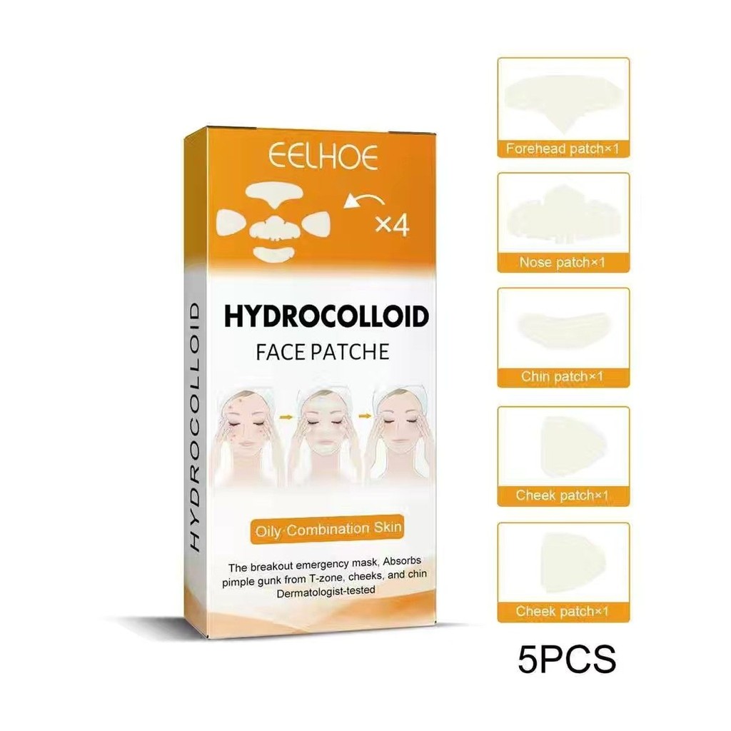 EELHOE Hydrogel Facial Acne Patch แบบพกพาโปร่งใสที่มองไม่เห็น Hydrogel Body Acne Patch Facial Care ค