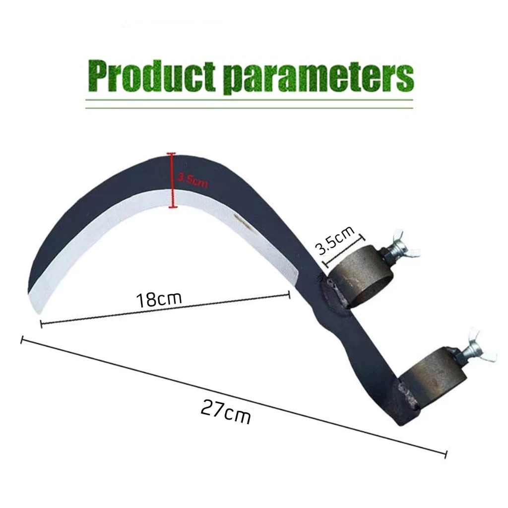 มีดขอ เคียว เกี่ยว เก็บผลไม้ บนที่สูง ไม่ต้องปีนป่าย ให้เสี่ยงอันตราย เหล็กแมงกานีสขนาดใหญ่ หนา คม แข็งแรงทนทาน - รูปที่ 5