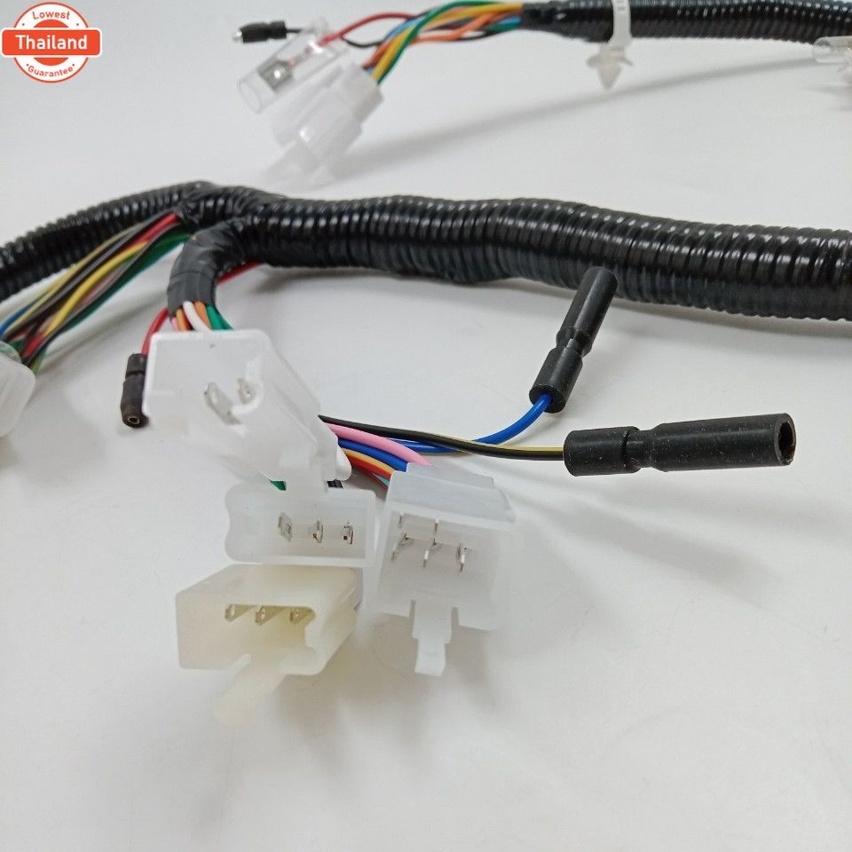 ชุดสายไฟ สายไฟชุดใหญ่ สายไฟเมน WAVE 125S หัวเถิก สตาร์ทเท้า 32100-KPH-910