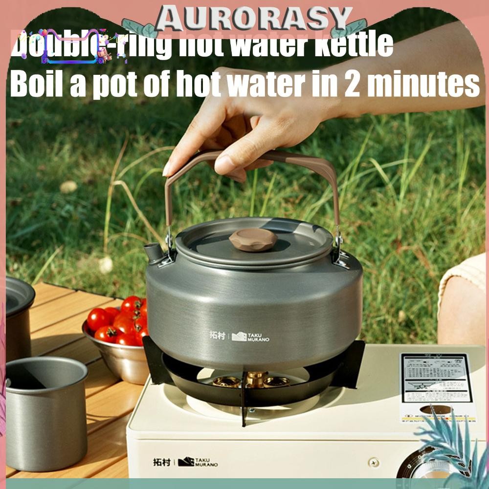 3 ชิ้น Camping ชุดทําอาหารทําอาหารกลางแจ้ง Mess ชุดหม้อสําหรับ Camping Picnic เดินป่า