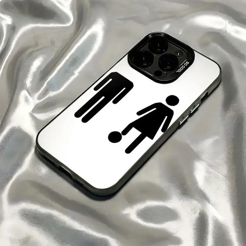 Creative ตลก Kick Head รูปแบบเคสโทรศัพท์สําหรับ iPhone 16 15 14 13 12 11 Pro MAX 7 8 Plus 16E XR XS MAX กรณี