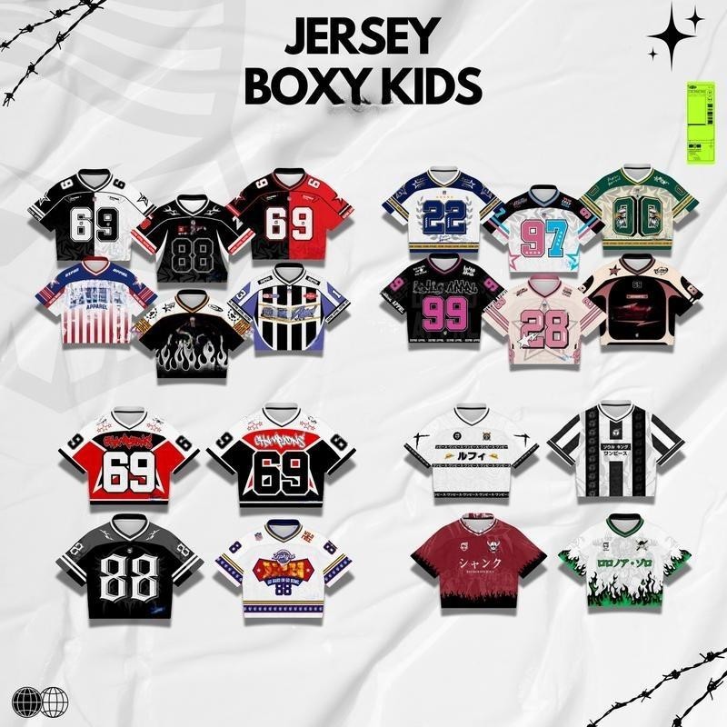 WHOLESALE Boxy Kids Jersey VNSCO Series Cool Sublimation Fullprinting Unisex เด็ก VT Sport