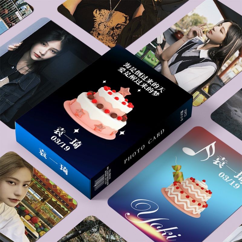 SNH48 การ์ดอุปกรณ์ต่อพ่วงของ Yuan Yiqi 58