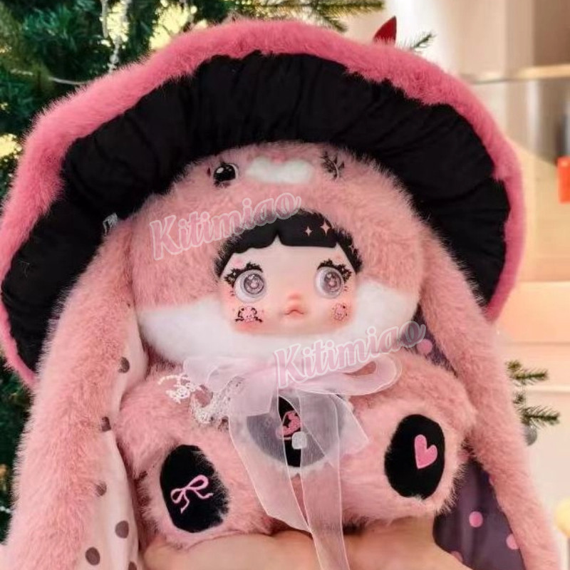 Kitimiao Nommi Mushroom Cap 400% V2 Series Plush Blind Box Figure น่ารัก