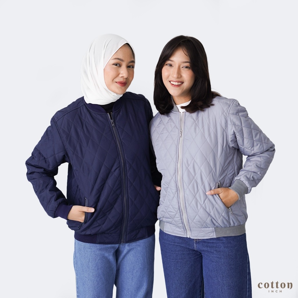 Cotton Inch - เสื้อแจ็คเก็ตบอมเบอร์ผู้หญิง Mila