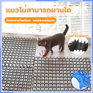 หนามไล่แมว มี 2 ขนาด ไล่นกพิราบ หนามกันแมว ที่กันแมว ยางหนามแมว ปลอดสารพิษ ไม่ทำร้ายแมว