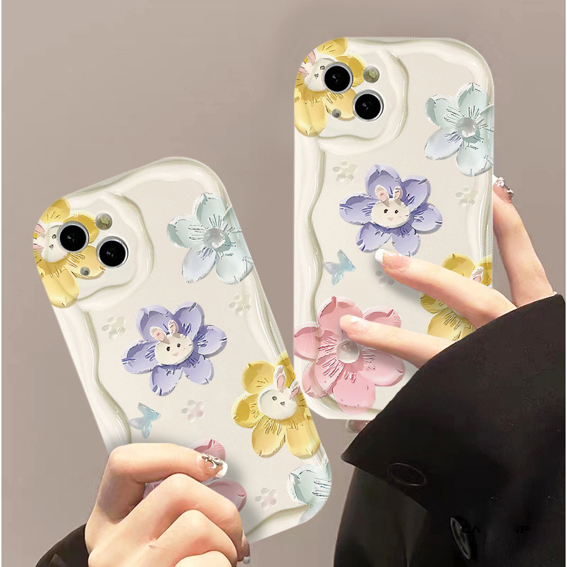 อินเทรนด์ Blue Butterfly สําหรับ OPPO RENO 4 PRO 5 5K 6 6Z 7 8 PRO + 8T F21 PRO Realme 10 11x 12x C6