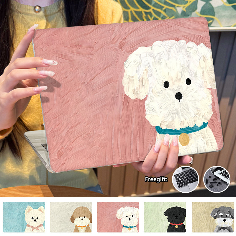 Kawaii Puppy พิมพ์สําหรับ 2026 Macbook Neo A3404 Air13 M5 A3449 M4 A3240 M3 A3113 Pro M5 A3434 Pro13 M1 M2 A2338 Air13.3 M1 A1 A2 A2 A2 A2 A2 A2 A4337 Retina Air15 A1466 Air3