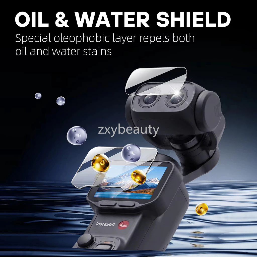 สําหรับ Insta360 Luna Ultra Screen Protector กระจกนิรภัย Flim สําหรับ Insta360 LunaUltra Anti-Scratch เลนส์ฟิล์มกล้องอุปกรณ์เสริม thumbnail 10