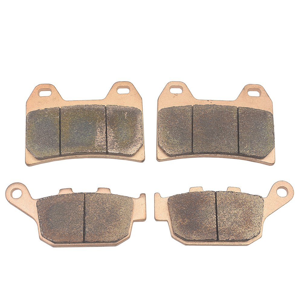 ทองแดงเผาด้านหน้าด้านหลังเบรค Pads Fit สําหรับ ZONTES ZT350T-E ZT350T-D ZT350T-M 350D 350M 350S 350R