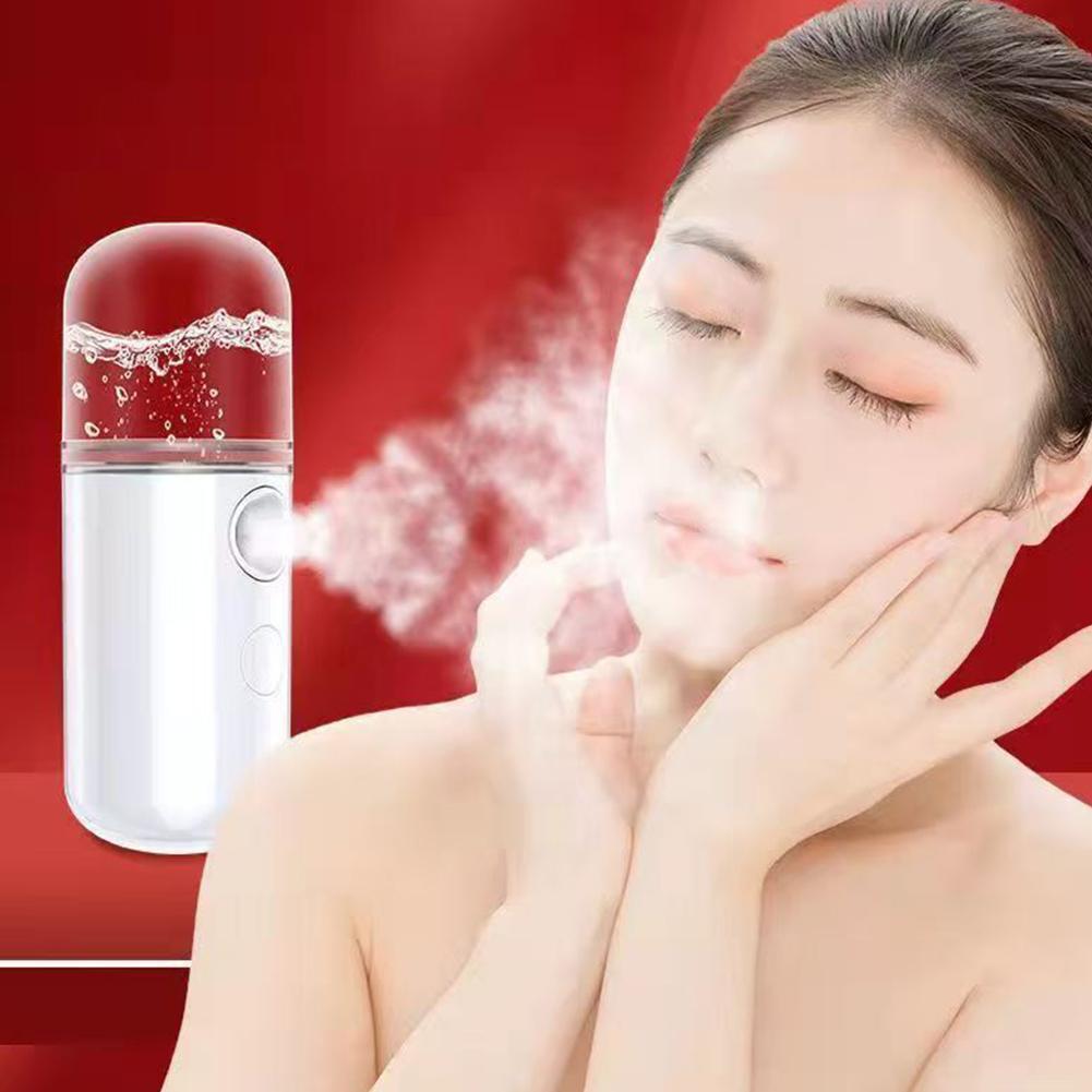 Face Mist Sprayer Hydration อุปกรณ์ Mini Fog Sprayer Steamer Easy Sprayer Mist Facial J0o7