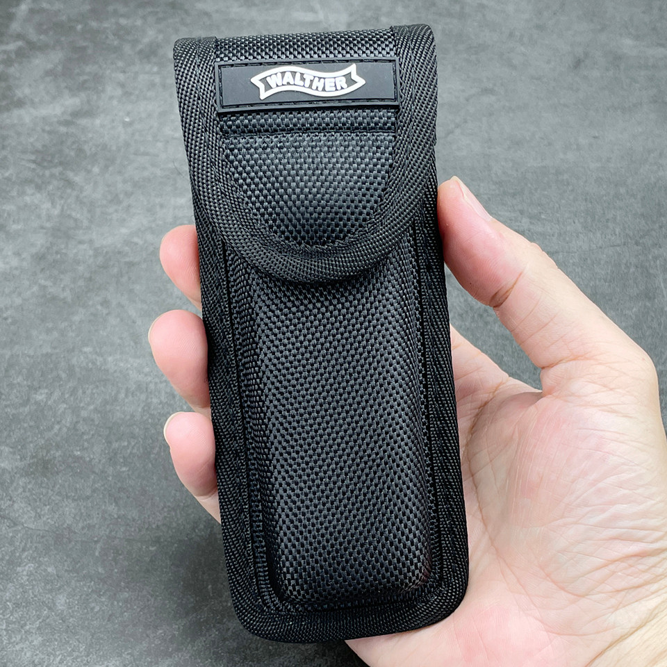 Walther Walther Ballistic Nylon Moulding ชุดมีดขนาดใหญ่ Scabbard Multi-Function เครื่องมือคีมชุดมีดก