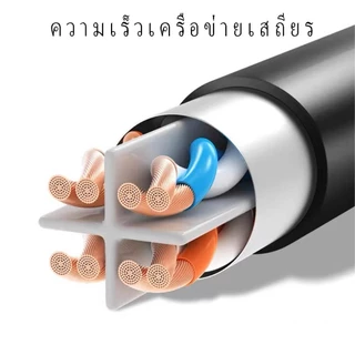 สายแลน CAT6/Cat5 สาย LAN 0.5m~30m UTP Gigabit สายเคเบิลเครือข่ายอีเธอร์เน็ต RJ45 1Gbps สำหรับ แล็ปท็อป เราเตอร