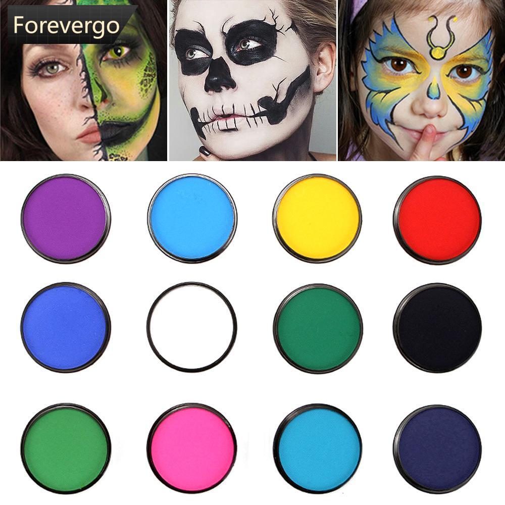 FVG 30g Face Body Paint ที่ละลายน้ําได้เม็ดสีครีมฮาโลวีนแต่งหน้าคอสเพลย์อุปกรณ์เวทีภาพวาดล้างทําความ