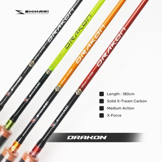 SHIKARI DRAKON Joran Carbon Solid 180CM