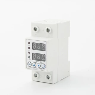 อุปกรณ์ป้องกันแรงดันไฟฟ้าเกิน-ต่ำ 40A/63A 220V 50Hz ชิโนทามเมอร์ กันไฟกระชาก รีเซ็ตอัตโนมัติ อ่านค่าแม่นยำ