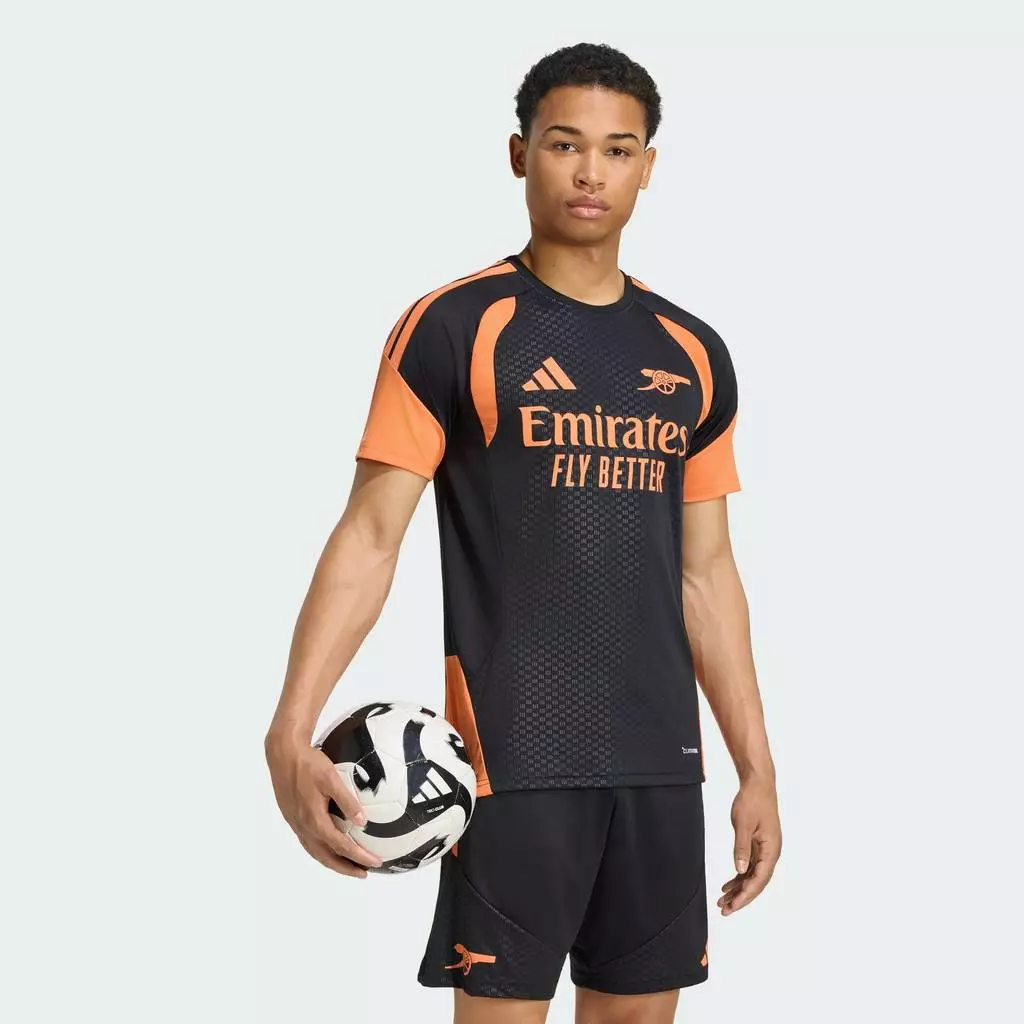 adidas ฟุตบอล เสื้อฟุตบอลเทรนนิง Arsenal FC 26/27 Tiro ผู้ชาย สีดำ KC0002