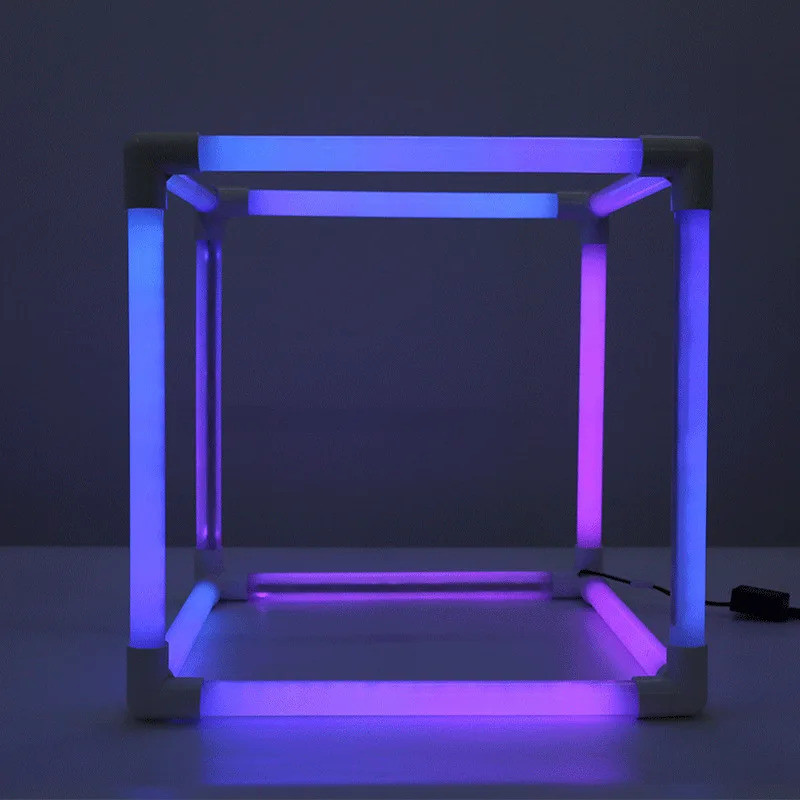 Precision ใหม่ T8 LED Tube Light Music Tube Light Magic Modeling RGB บรรยากาศหลอดแสง