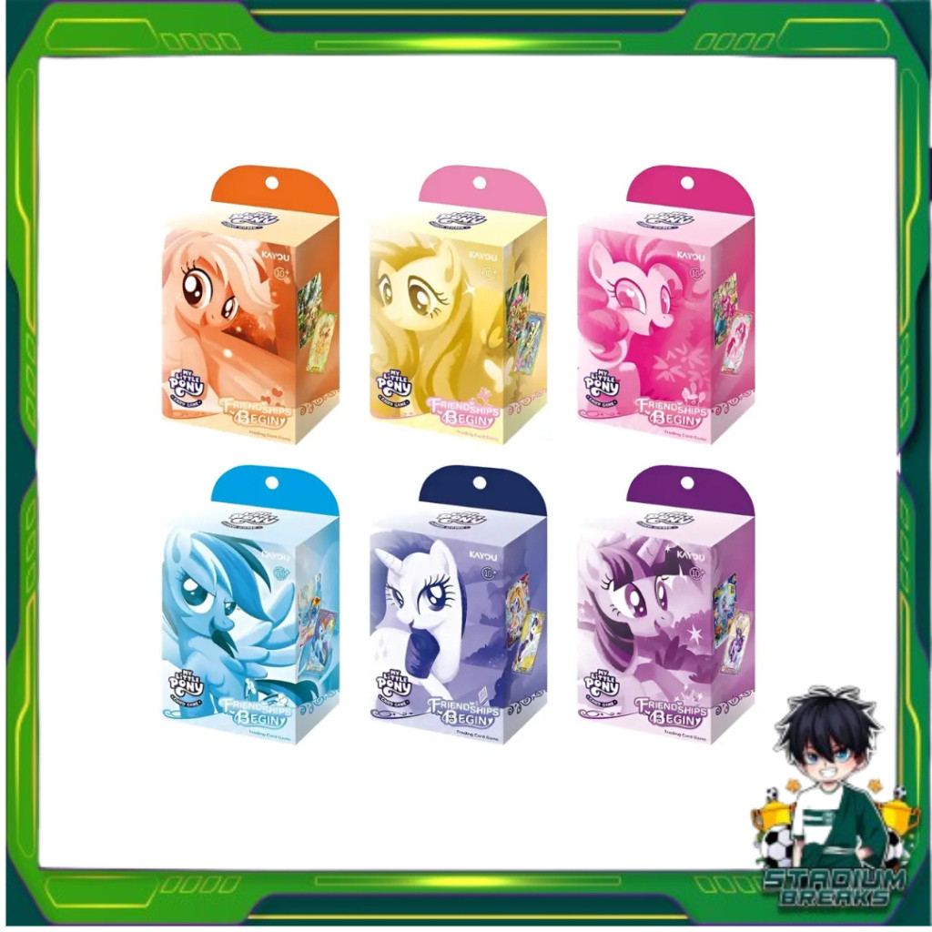 [ แยกกล่อง ] Starter Deck  My Little Pony Trading Card Game Friendships Begins (p2)