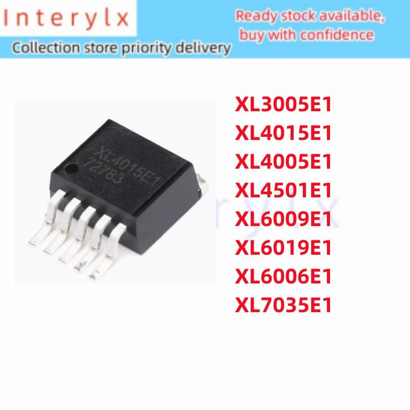5PCS XL3005E1 XL4015 XL4015E1 XL4005 XL4005E1 XL4501E1 XL6009E1 XL6019 XL6019E1 XL6006E1 XL7035E1 XL