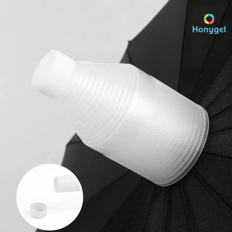 {Honyge1} 70 ซม./80 ซม.พลาสติก Non-Drip รถ Retractable ฝาครอบร่มกันน้ํา Home Sleeve Holder ร่มหยดโปร่งใสใหม่