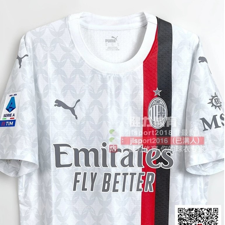 New ac Jersey Player Version AC Milan 23-24 Jersey Amy Team Uniform Plish Chilio Ibrahimovic Jersey 