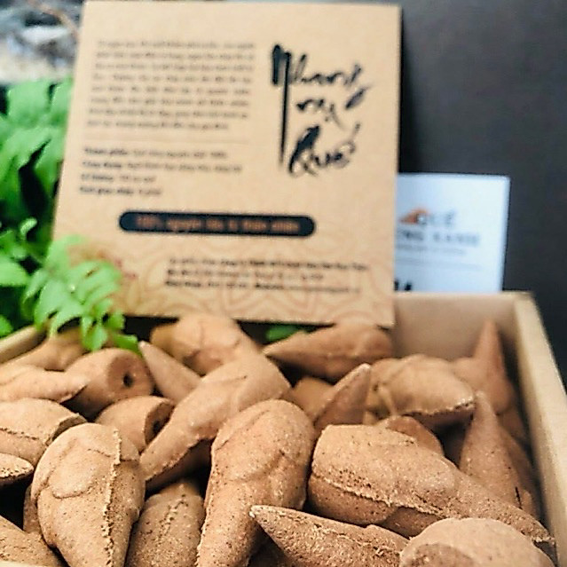 Tra Bong Cinnamon Bud Incense, Green Forest Cinnamon Bud ธูป