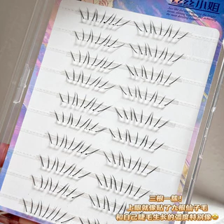Cat Paw Lower Lashes ขนตาก้น Wispy ธรรมชาติสไตล์เกาหลีขนตาส่วนบุคคล Effect