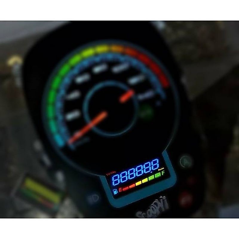 Honda Beat ใหม่/scoopy สติ๊กเกอร์วัดความเร็วใหม่