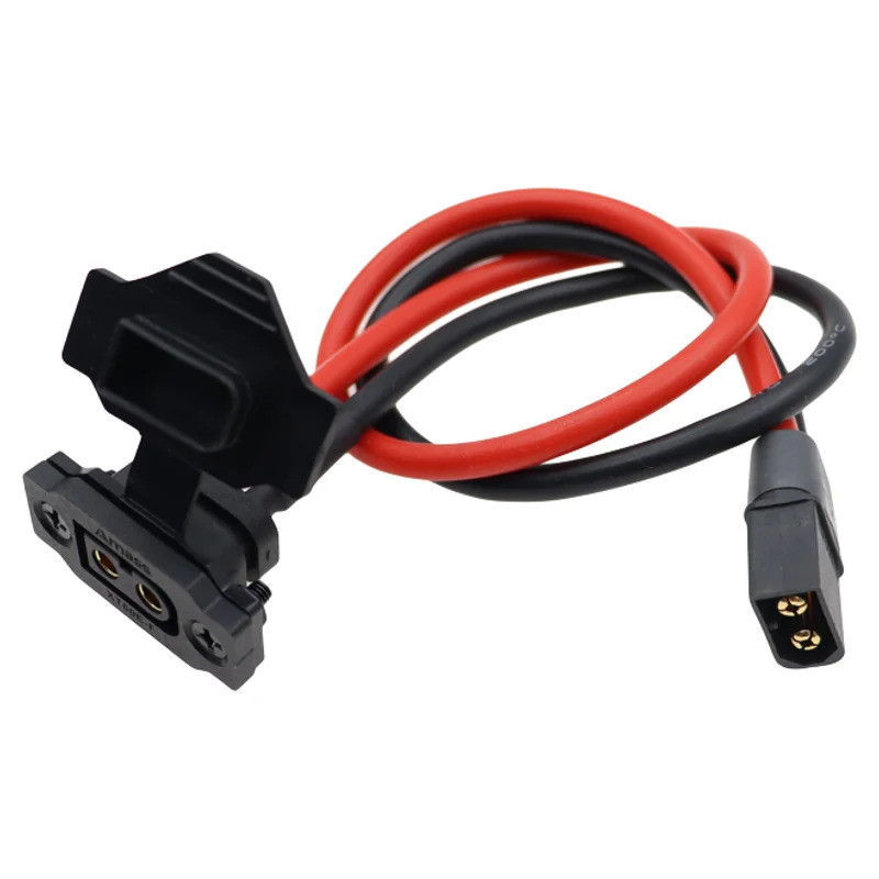 สําหรับ XT60EF หญิงชาย XT60 Connector 30 ซม.12AWG สายซิลิโคน Amass OEM สายไฟ 1O6N