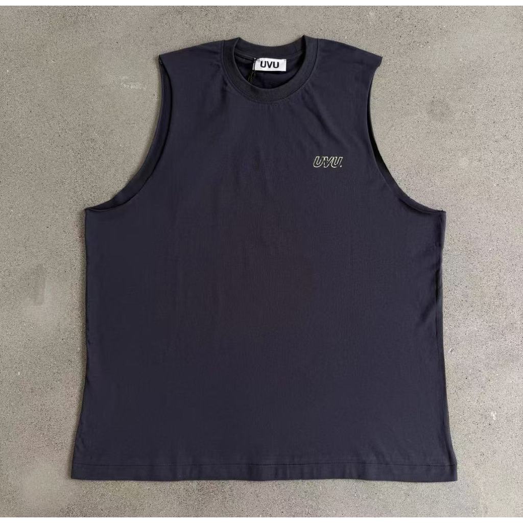 UVU 2026 Tokyo Limited Vest เสื้อยืดสีดําสไตล์